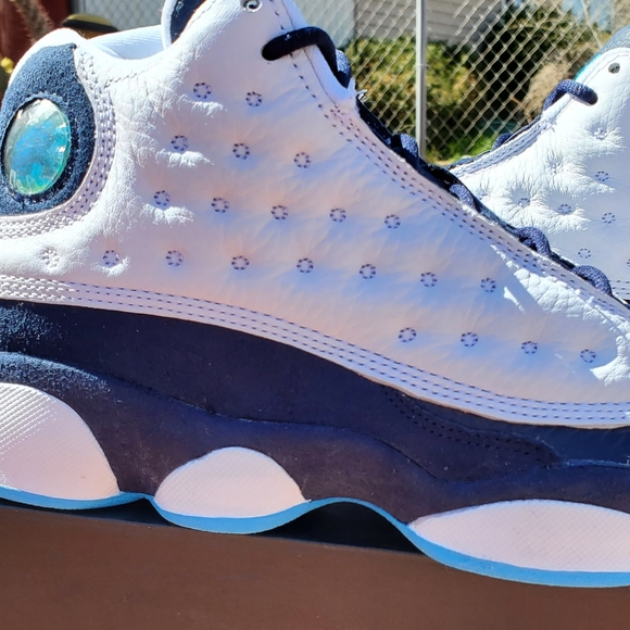 NIKE AIR JORDAN 13 RETRO GS 'OBSIDIAN' SIZE: 5Y(6.5 WMNS) - Picture 7 of 17
